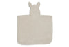 Poncho éponge lapin Nougat Jollein pour enfant.