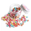 perles lettres multicolores enfant kit bracelet diy alphabet mini galaxie