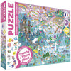 Puzzle cherche et trouve licornes 100 pièces Auzou Jeux dès 6 ans