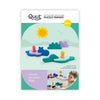 puzzle pour le bain dans la jungle, quut. 