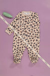 Pyjama bébé motif léopard Baker by Mellipou en coton