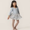 Robe à tutu ballerine, bleu ciel, étoiles multicolore, marque Konges Slojd.