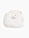 Robe Blanche Faustine avec manches ballons et bandeau assorti en gaze de coton pour poupées Babies Minikane – tenue élégante pour poupée