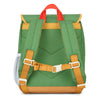 Sac à dos carré Green Lake Hello Hossy vert et bleu pour enfants