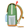 Sac à dos carré Green Lake Hello Hossy vert et bleu pour enfants