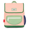 Sac à dos carré Mini Smoothie Hello Hossy rose pastel et vert pour enfants