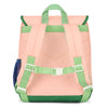 Sac à dos carré Mini Smoothie Hello Hossy rose pastel et vert pour enfants