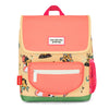 Sac à dos carré Unicorn Hello Hossy corail avec motifs licornes pour enfants