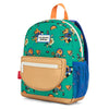 Sac à dos Chill Vibe Hello Hossy vert avec motifs fun pour enfants de 2 à 5 ans
