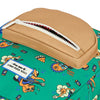 Sac à dos Chill Vibe Hello Hossy vert avec motifs fun pour enfants de 2 à 5 ans