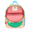 Sac à dos Cocktail Party Hello Hossy beige avec motifs fun pour enfants de 2 à 5 ans
