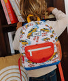 Sac à dos Happy Ride Hello Hossy avec voitures rétro pour enfants de 2 à 5 ans
