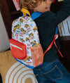 Sac à dos Happy Ride Hello Hossy avec voitures rétro pour enfants de 2 à 5 ans