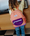 Sac à dos Mini Peach Pop Hello Hossy pêche et violet pour enfants de 2 à 5 ans