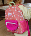 Sac à dos Peachy Bloom Hello Hossy rose fleuri pour enfants de 2 à 5 ans