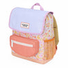 Sac à dos Retro Flowers Hello Hossy. Cartable imperméable pour enfant.