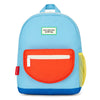 Sac à dos Sky Pop Hello Hossy bleu ciel et orange pour enfants de 2 à 5 ans