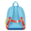 Sac à dos Sky Pop Hello Hossy bleu ciel et orange pour enfants de 2 à 5 ans