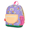 Sac à dos Sunflower Hello Hossy violet avec tournesols pour enfants de 2 à 5 ans