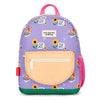 Sac à dos Sunflower Hello Hossy violet avec tournesols pour enfants de 2 à 5 ans