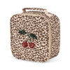 Sac isotherme enfant Konges Sløjd léopard cerises lunch bag maternelle