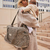 sac à langer 24/48h léopard effet lin Léo Beige Bebel
