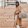 sac à langer 24/48h léopard effet lin Léo Beige Bebel