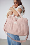 Sac à langer Comme un Bonbon vieux rose en gaze de coton - Bebel