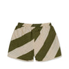Short de bain Aïnou Dark Olive Creamy White Konges Slojd.
