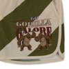 Short de bain Aïnou Dark Olive Creamy White Konges Slojd.