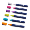 Six feutres effaçables pour vitres et miroirs de la marque Super Petit.