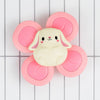 Jouet sensoriel bébé Spinner Bunny Tiger Tribe – ventouse d’éveil lapin rose