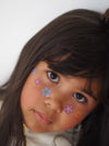Stickers visage fleurs multicolores pour enfants – Maquillage festif Ratatam chez Ma Biche