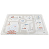 Tapis de jeu enfant avec circuit route train ville et véhicules