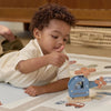Tapis de jeu enfant avec circuit route train ville et véhicules