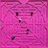 Tapis de jeu en PVC souple pour billes, Cosmos rose, Game Plak.