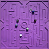Tapis de jeu billes en PVC souple, Laby Violettę, Game Plak'.