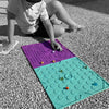 Tapis de jeu billes en PVC souple, Laby Violettę, Game Plak'.