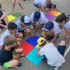 Tapis de jeu billes en PVC souple, Laby Violettę, Game Plak'.
