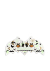 Tatouages phosphorescents Halloween pour enfants – Konges Sløjd (chats noirs, citrouilles, chauves-souris, fantômes)