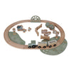 Circuit train en bois Little Farm Little Dutch.