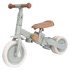 Tricycle évolutif 4-en-1 vert sauge Little Dutch – draisienne et vélo pour enfant