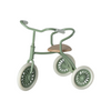 Tricycle dans son abri pour souris, vert, Maileg.