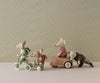 Tricycle dans son abri pour souris, vert, Maileg.