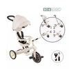 Tricycle évolutif éco 4-en-1 Globber beige coconut