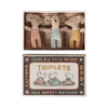 bebes souris maileg triplets coffret naissance poupées tissu enfant