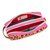 Trousse Hello Hossy Léopard 7 avec imprimé animalier et deux compartiments