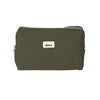 Trousse de toilette effet lin kaki - Bebel
