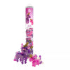 Tube Plus-Plus Licornes pailletées avec figurines licorne, jeu de construction créatif pour enfant