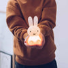 Veilleuse Miffy 15 cm – lampe lapin blanche Mr Maria pour chambre bébé ou enfant